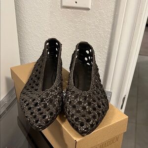 Madewell Black Woven Flats